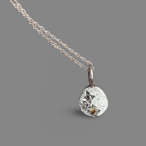 Flower Sapphire Necklace