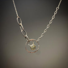 Load image into Gallery viewer, Labradorite and Silver Necklace