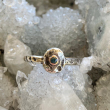 Load image into Gallery viewer, Sapphire Pebble Ring - Rose