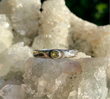 Load image into Gallery viewer, Parti Sapphire and Silver Ring